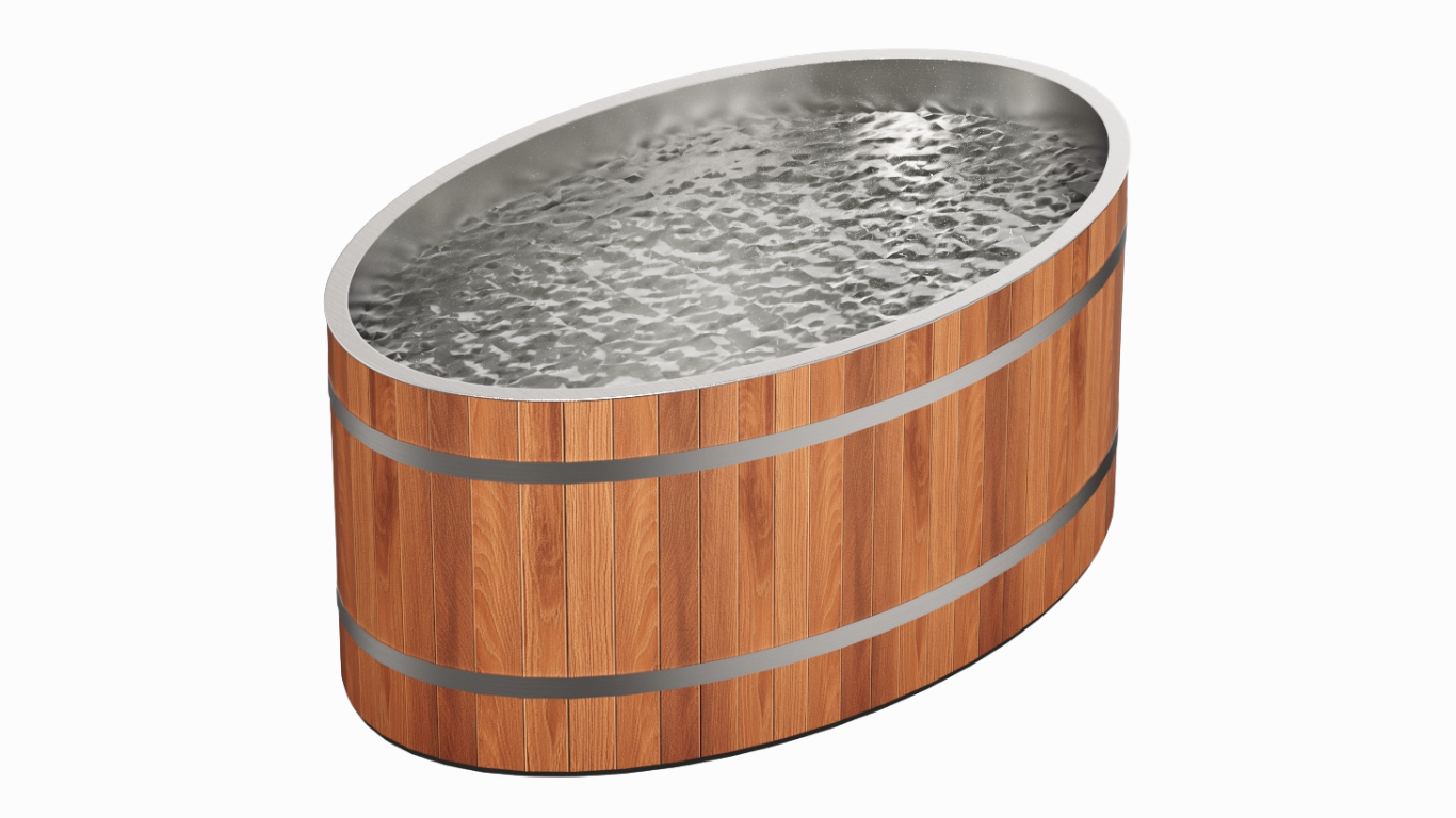 Endure Cedar Tub and XY Pro Chiller