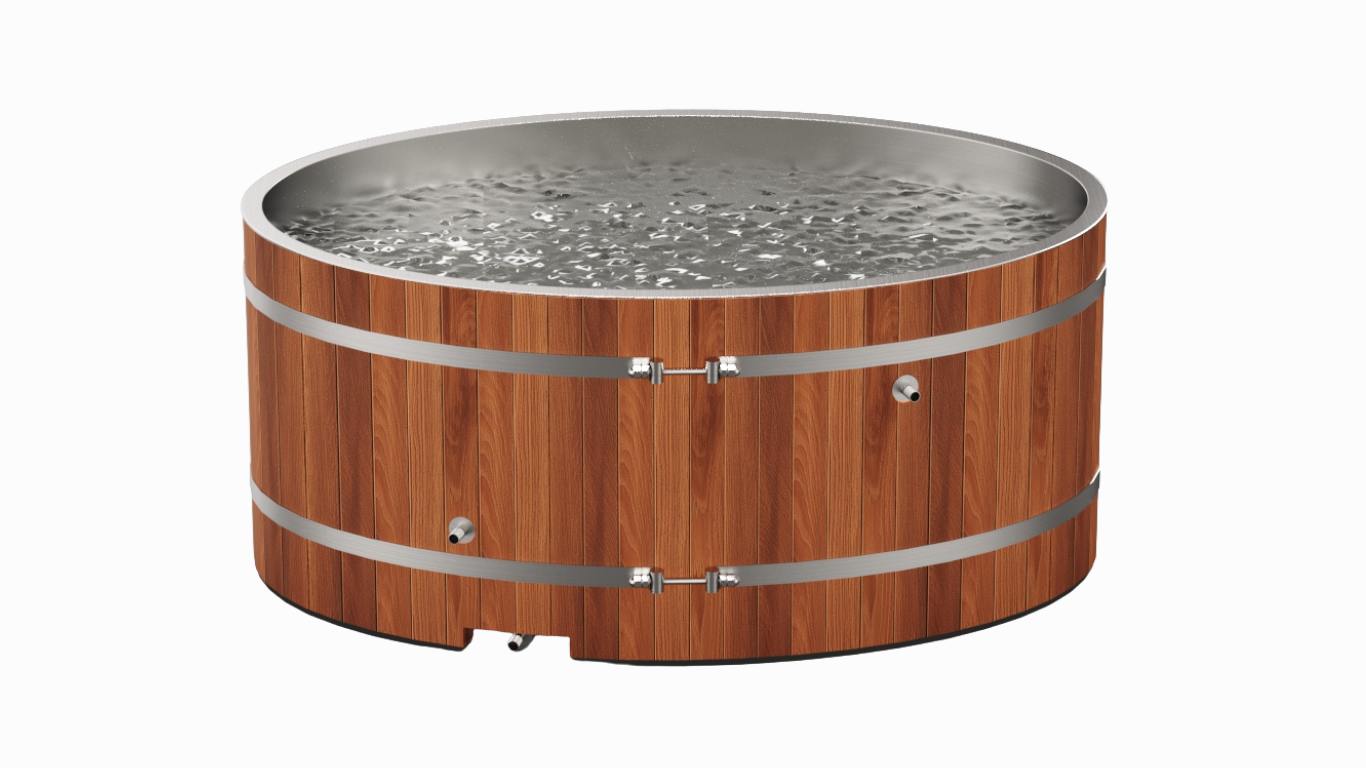 Endure Cedar Tub and XY Pro Chiller