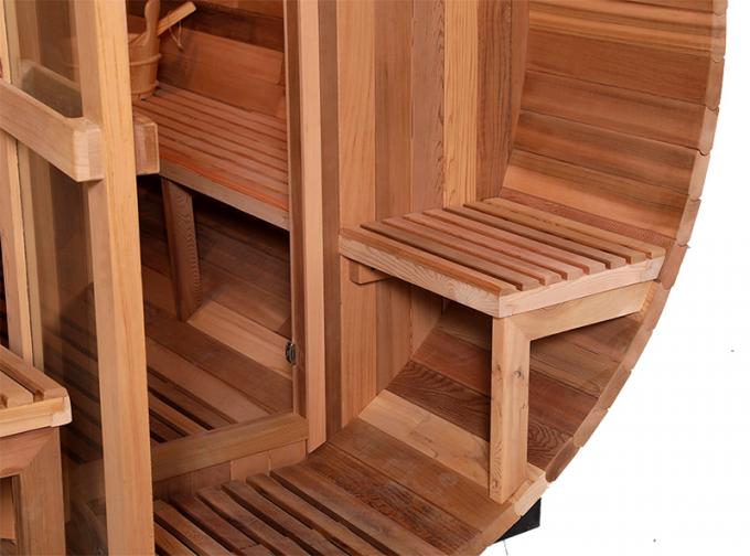 Endure Wellness 6 Person Traditional Western Red Cedar Sauna
