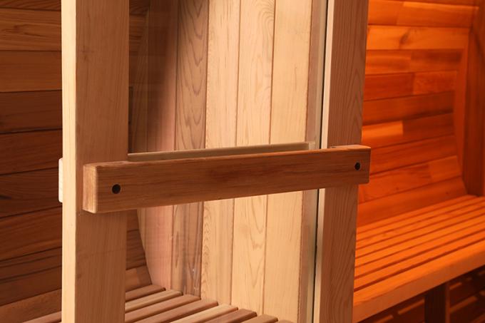 Endure Wellness 6 Person Traditional Western Red Cedar Sauna