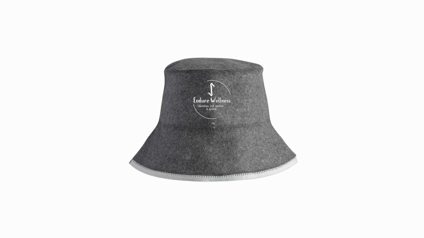 Premium 100% Wool Sauna Hats